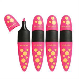 ColourHide® My designer highlighters pk4 - pink